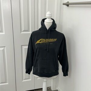 Brandy Melville / John Galt Hooded Black sweatshirt No size